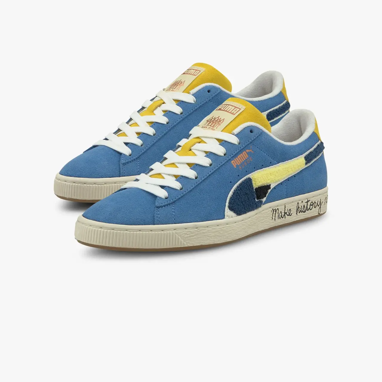 Alternative view of Giày Puma Black Fives x Suede Classic 'Star Sapphire' 381957-01