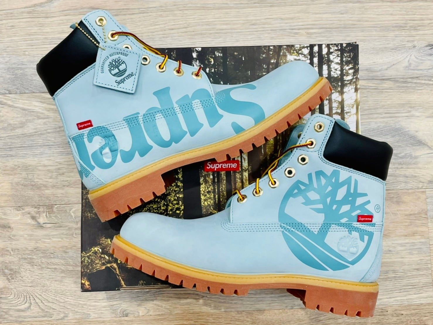 Giày Timberland 6" Supreme 'Ice Blue' TB0A2MTDBW1 - Ảnh 2