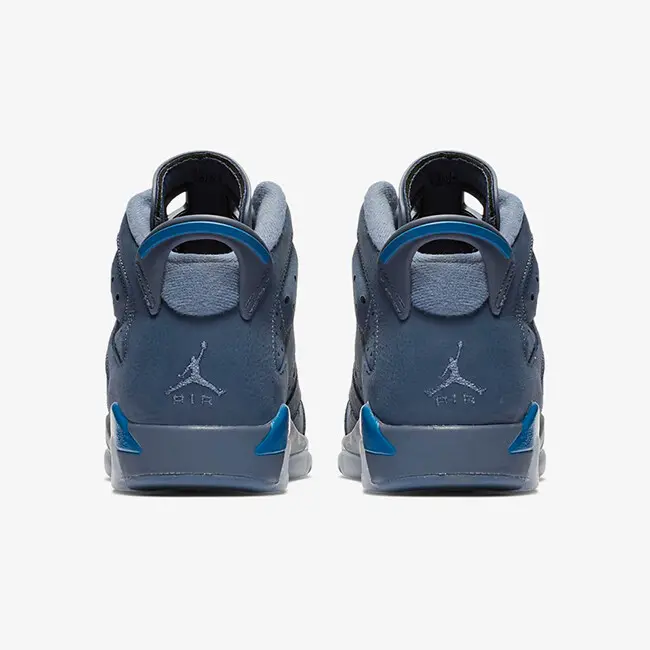 Alternative view of Giày Nike Air Jordan 6 Retro GS 'Diffused Blue' 384665-400