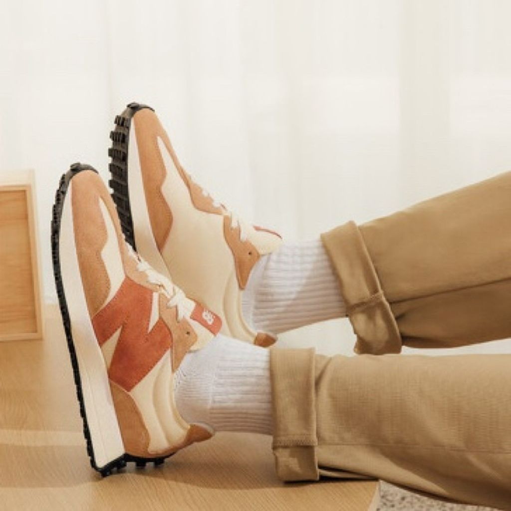 Giày New Balance 327 Macadamia Nut MS327WC - Ảnh 3