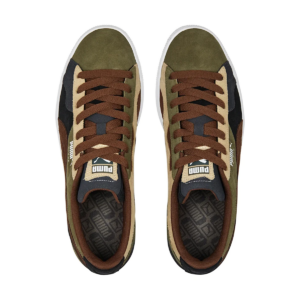 Giay Puma Suede 'Camowave Olive' 389277-01