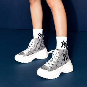 Alternative view of Giày MLB Chunky High Mono Jaquard New York Yankees 3ASHU311N-50GRS