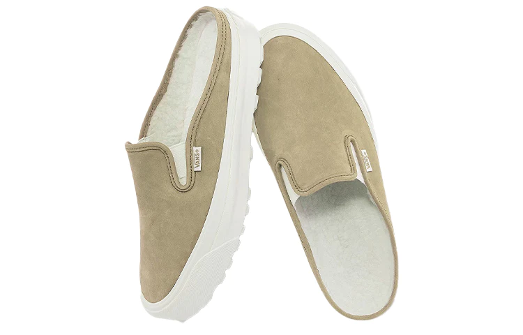 Giay Vans Peace & Quite x OG Mule LX 'Tan' VN0A5FC2BC4