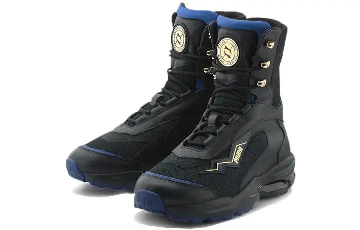 Alternative view of Giày Balmain X Puma Cell Stellar Mid 'Black' 373747-01