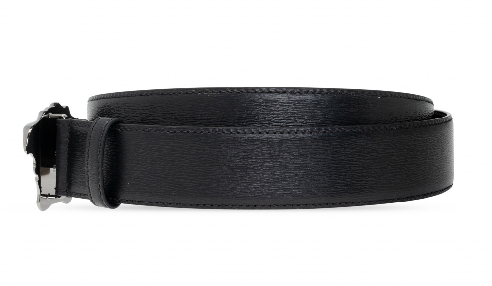Thắt lưng Versace Men's Belt Black 1001340-1A00593-1B00E - Ảnh 4