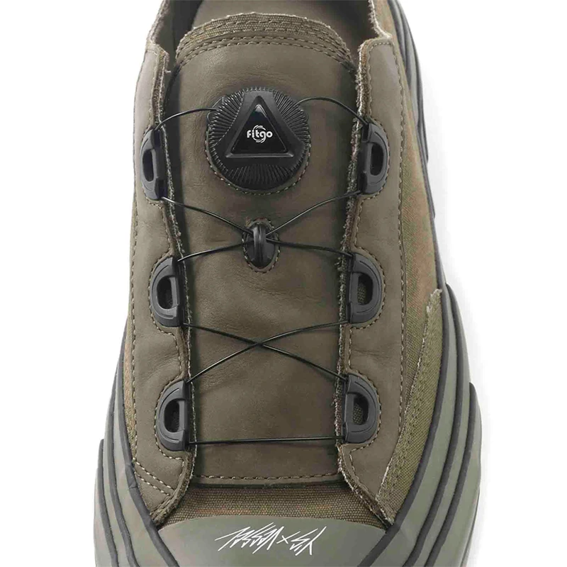 Giày XVESSEL G.O.P. LOWS for Y'S Olive - Ảnh 7