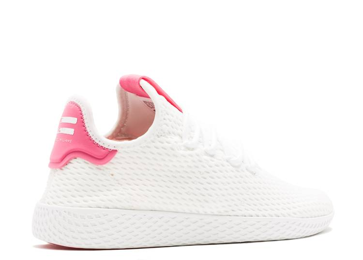 Giày Adidas Tennis Hu Pharrell Semi 'Solar Pink' BY8714 - Ảnh 6