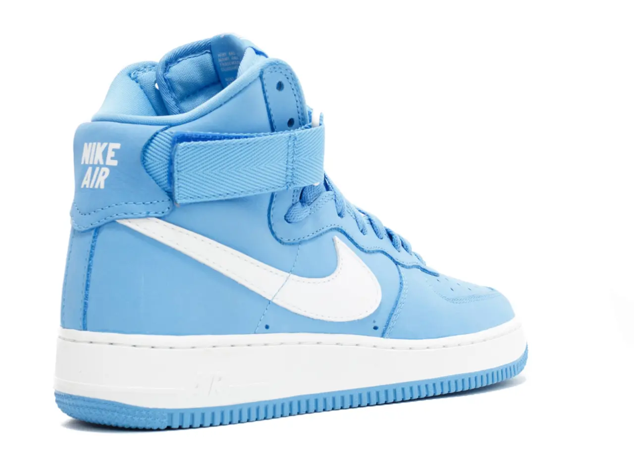 Alternative view of Giày Nike Air Force 1 Hi Retro QS University Blue 743546-400