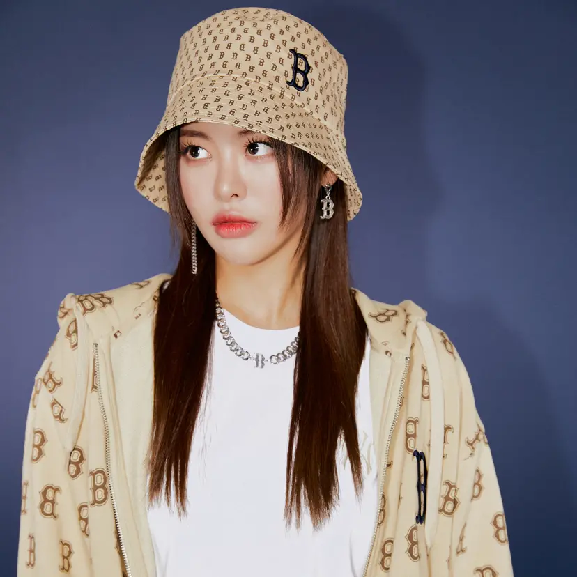 Alternative view of Mũ MLB Classic Bucket Hat Boston Red Sox Beige 3AHTH201N-43BGS