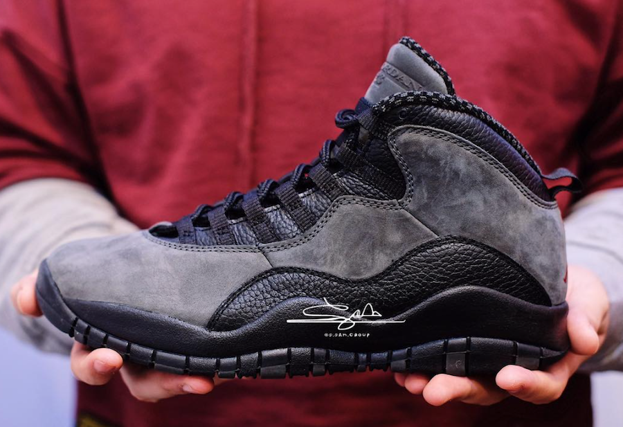 Giày Nike Air Jordan 10 Retro Shadow (2018) 310805-002 - Ảnh 4