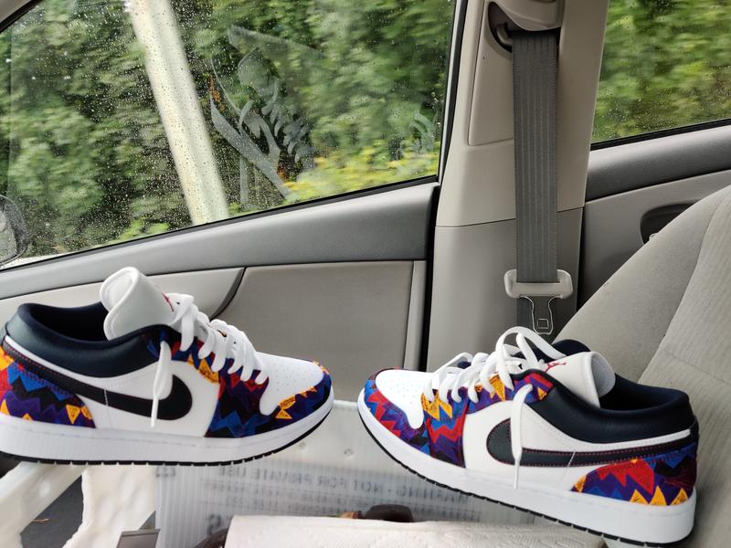 Giày Nike Air Jordan 1 Low SE 'Nothing But Net' CZ8659-100 - Ảnh 7