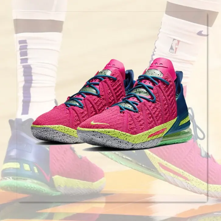 Alternative view of Giày Nike LeBron 18 EP 'Los Angeles By Night' DB7644-600