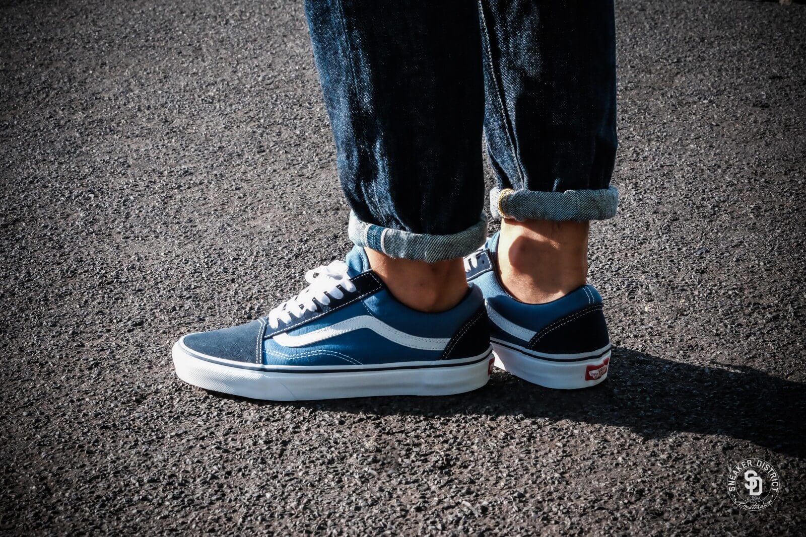 Giày Vans Old Skool 'Navy' VN000D3HNVY - Ảnh 5