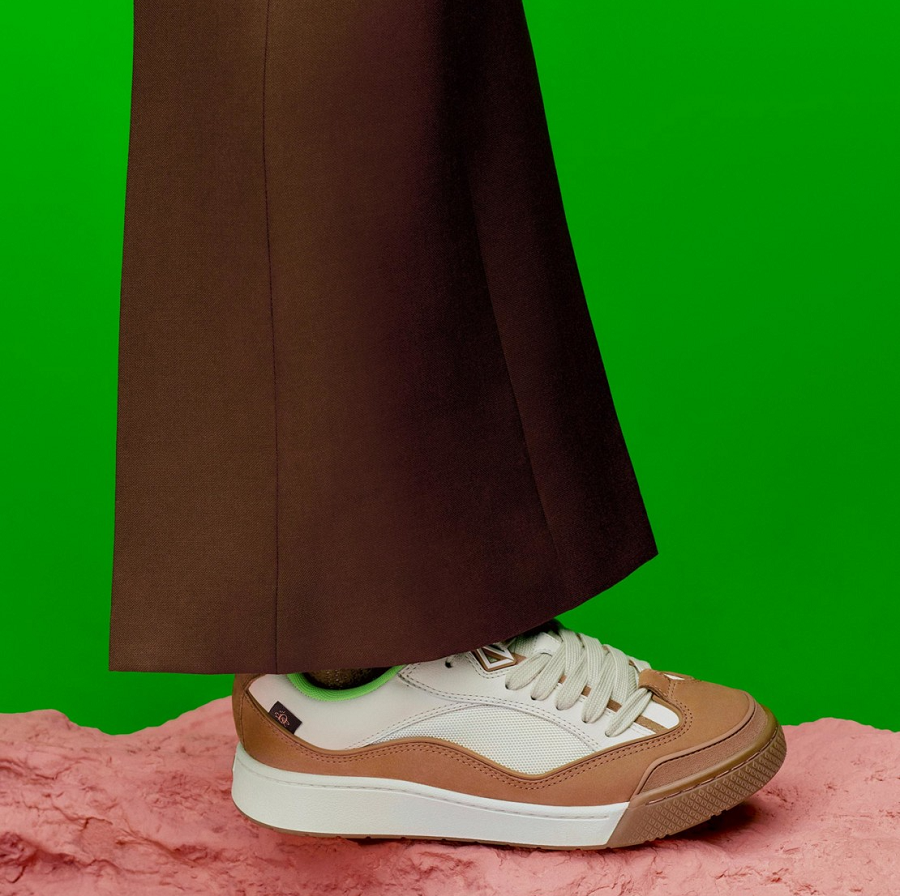 Giày Dior B713 x Travis Scott 'Coffee' 3SN281ZNV-H166 - Ảnh 2