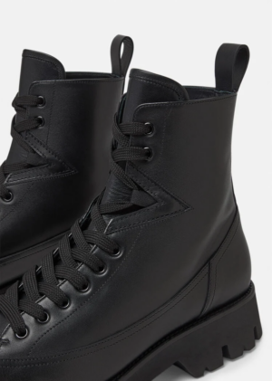 Alternative view of Giày Versace Leonidas Leather Boots Black 1000794-1A00633-1B090