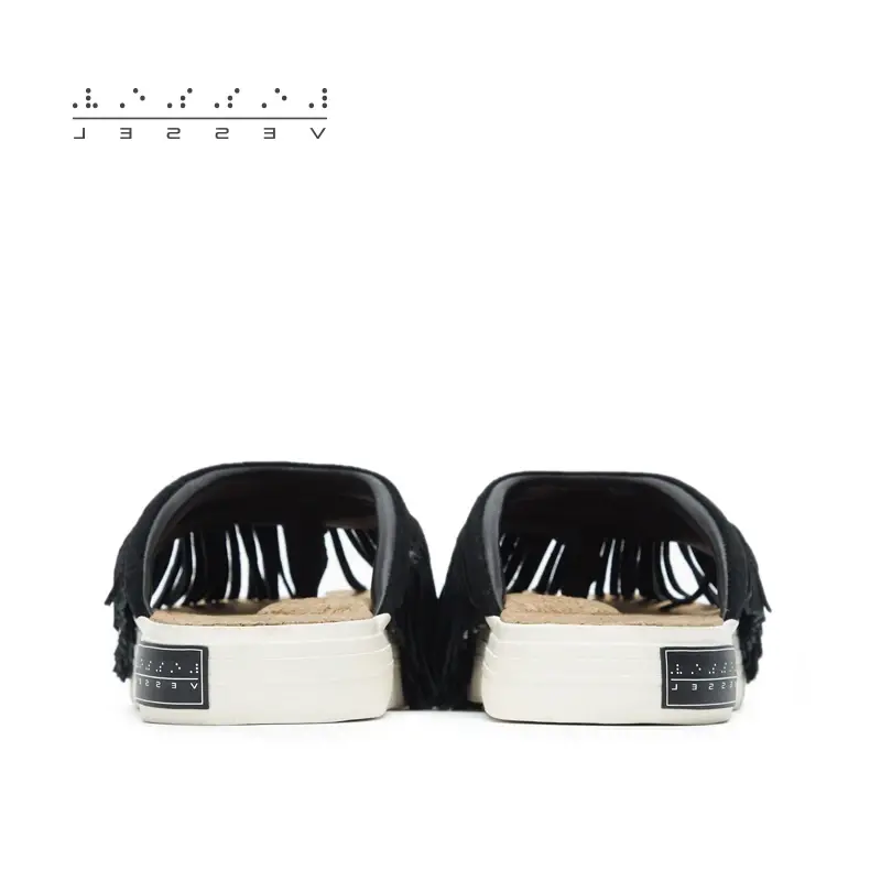 Dép xVESSEL Tassel Toe Slides - Ảnh 4