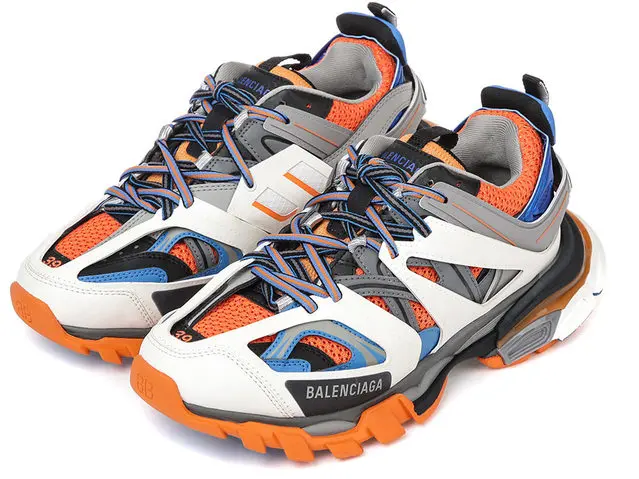 Alternative view of Giày Balenciaga Track Sneaker Orange Grey 542023-W1GB1-7580