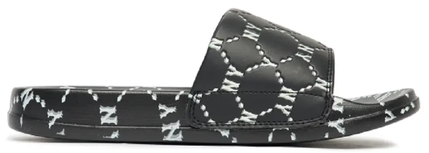 Dép MLB Mound Dia Monogram New York Yankees Black 3ALPAD123-50BKS