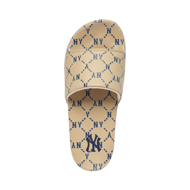 Dép MLB Mound Dia Monogram New York Yankees 3ALPAD123-50BGS - Ảnh 4