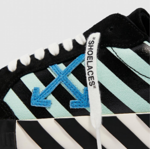 Alternative view of Giày Off-White Vulc Sneaker Low Black Green OMIA085R21LEA006-1045