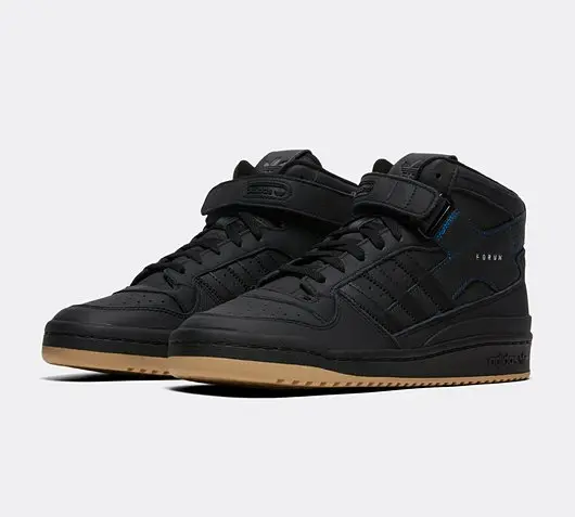 Alternative view of Giày Adidas  Forum Mid Core Black GX1057