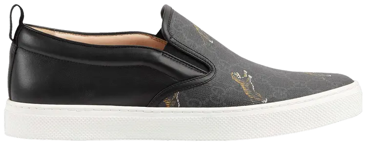 Giày Gucci GG Slip-On 'Tigers' 407362-G0K10-1101