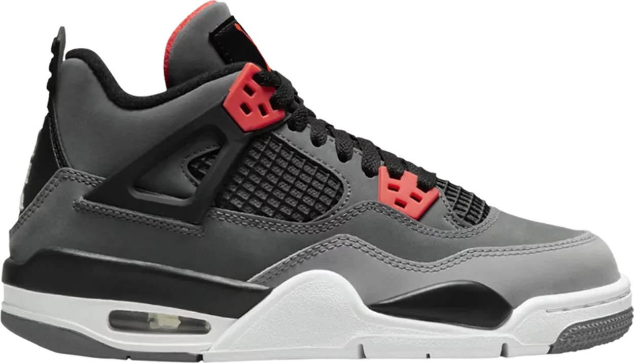 Giay Nike Air Jordan 4 Retro GS 'Infrared' 408452-061