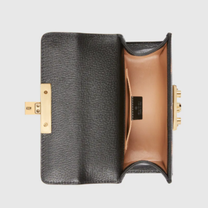 Alternative view of Túi Gucci Padlock Small Berry Shoulder Black Leather 409487-1T5ZG-1170