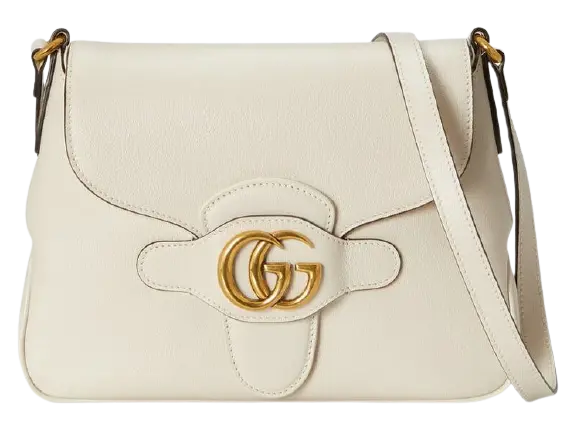 Túi Gucci Double G Messenger Shoulder Bag 'White' ‎648934-1U10T-9022