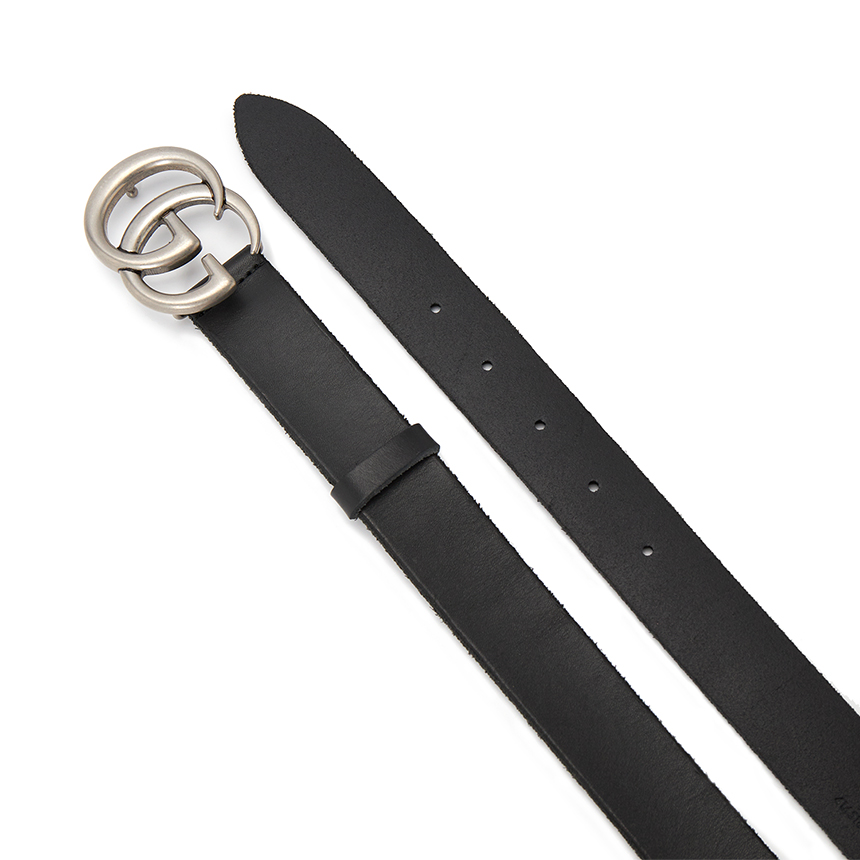 That Lung Gucci Double G 'Black' 414516-CVE0N-1000