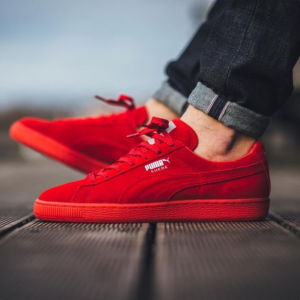 Alternative view of Giày Puma Suede Mono ‘All Red’ 360231-05