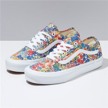 Giày Vans Old Skool Tapered Liberty Floral 'Yellow' VN0A54F44TW - Ảnh 4
