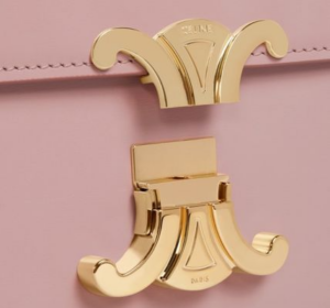 Alternative view of Túi Celine Teen Triomphe Bag In Shiny Calfskin 188423BF4.25VP