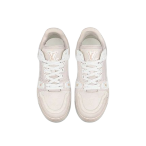 Alternative view of Giày Louis Vuitton Street Style Leather Logo Sneakers 1A8Z4V