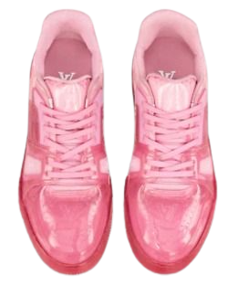 Alternative view of Giày Louis Vuitton Trainer 'Rose' 1A8KJO