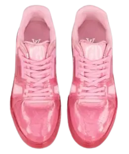 Alternative view of Giày Louis Vuitton Trainer 'Rose' 1A8KJO