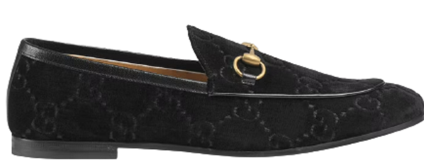 Giày Gucci Jordan GG Velvet Loafer ‎430088-9JT80-1000