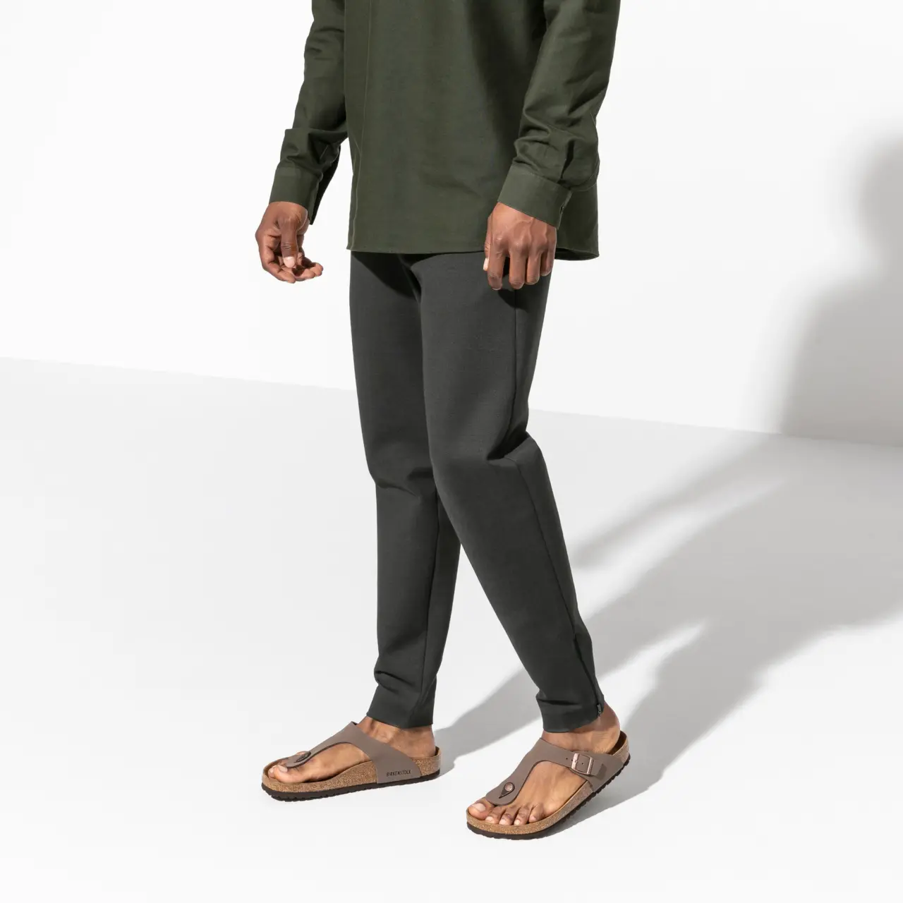 Dep Birkenstock Gizeh Birkibuc 'Mocha' 43751