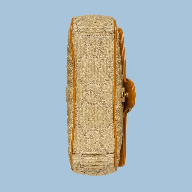 Tui Gucci GG Marmont Matelasse Shoulder Bag 'Beige' 443497-UWBKT-8723