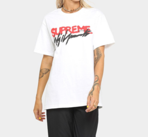 Alternative view of Supreme Yohji Yamamoto Logo Tee White SUP-YOYLTWH