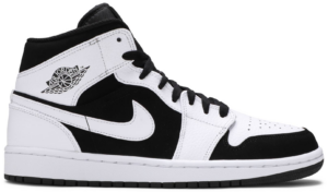 Giày Nike Air Jordan 1 Retro Mid 'Tuxedo' 554724-113