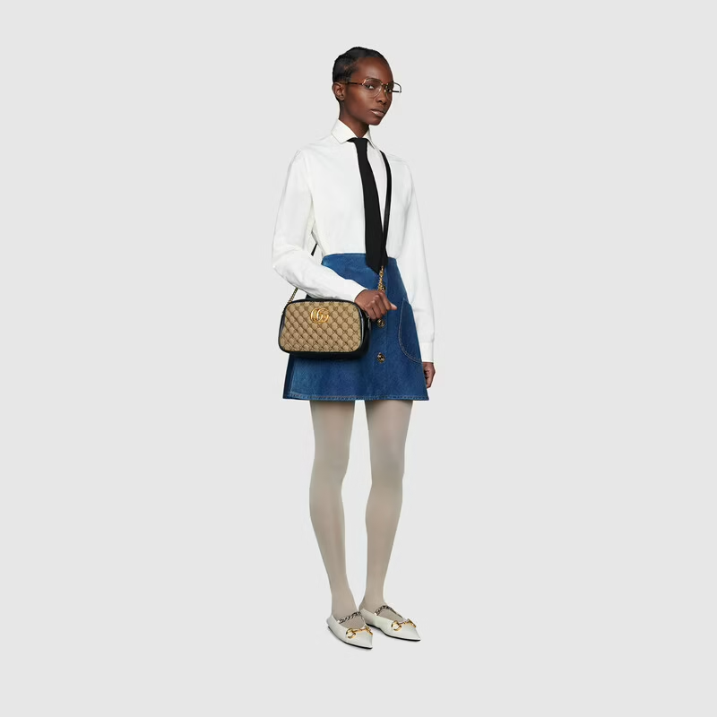 Túi Marmont Small Shoulder Bag 447632-HVKEG-9772 - Ảnh 9