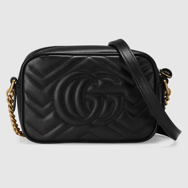 Túi Gucci Marmont Matelassé Mini Bag 448065-DTD1T-1000 - Ảnh 2