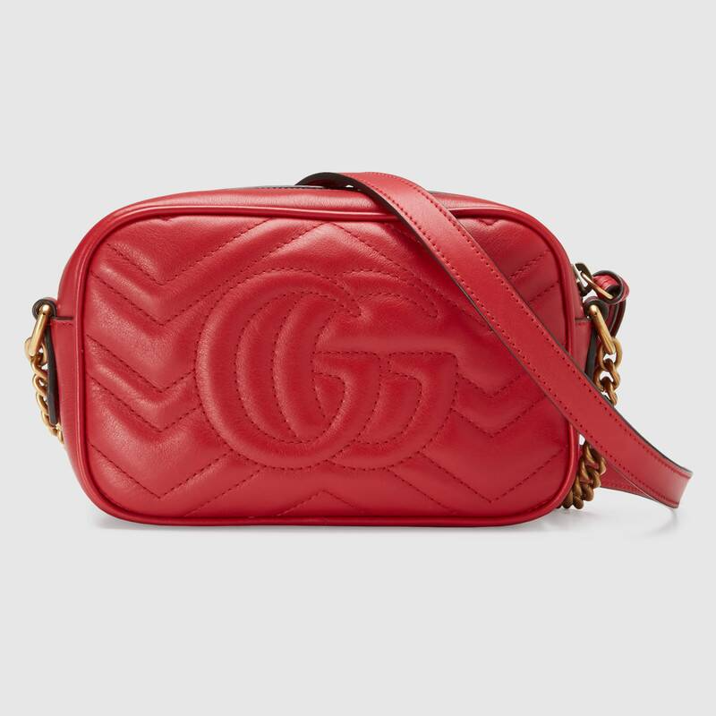 Túi Gucci GG Marmont Matelassé Mini Bag 448065 DTD1T 6433 - Ảnh 2