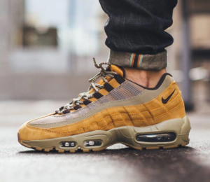 Alternative view of Giày Nike Air Max 95 Premium 'Wheat' 538416-700