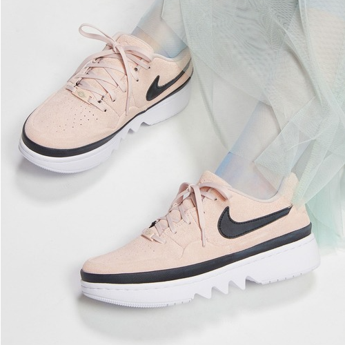 Giày Nike Wmns Air Jordan 1 Jester XX Low Laced 'Barely Rose' CI7815-602 - Ảnh 5