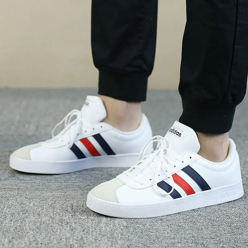 Alternative view of Giày Adidas Neo VL Court 2.0 White Navy Blue DA9884