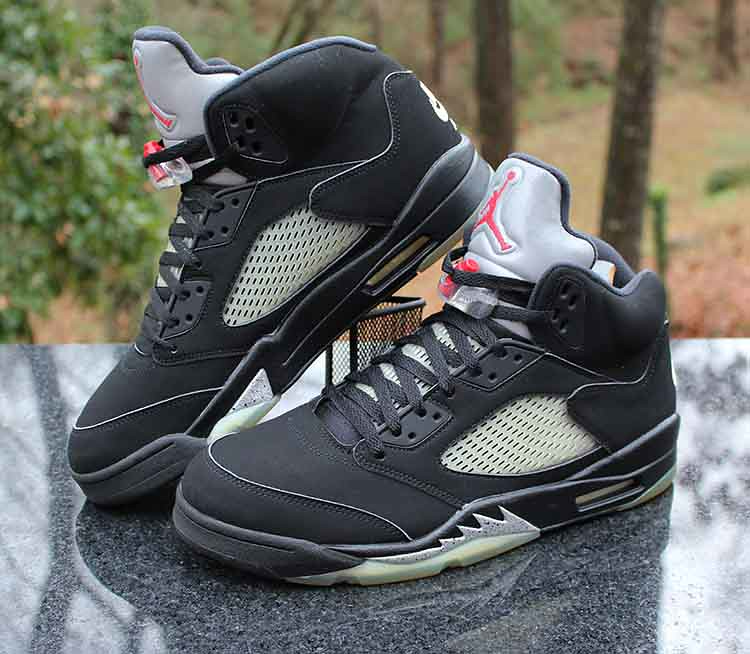 Giày Nike Air Jordan 5 OG 'Metallic' 2016 845035-003 - Ảnh 4