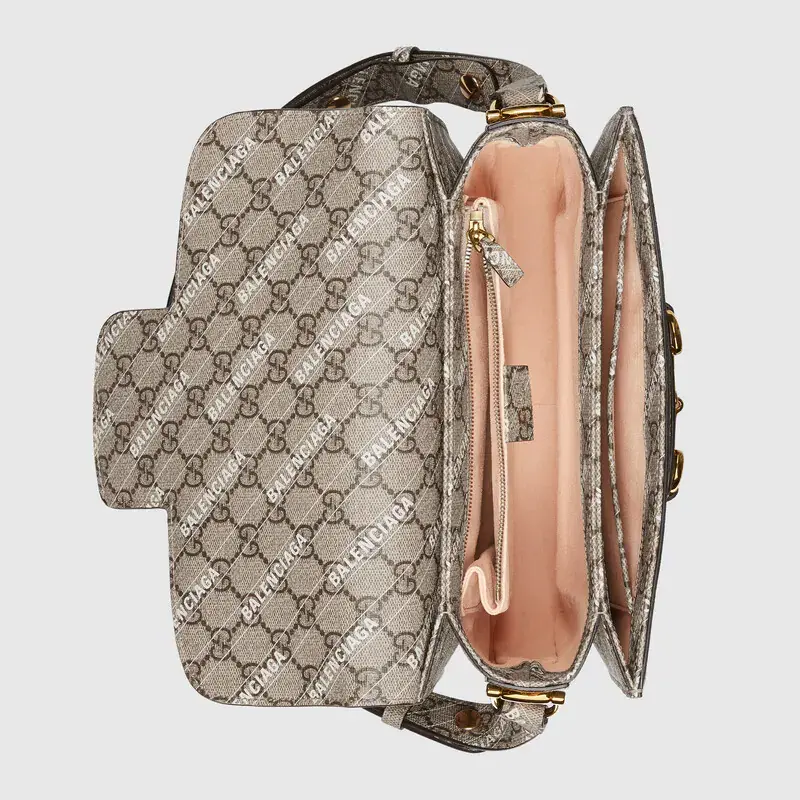 Alternative view of Túi Gucci The Hacker Project Small Gucci Horsebit 1955 Beige
