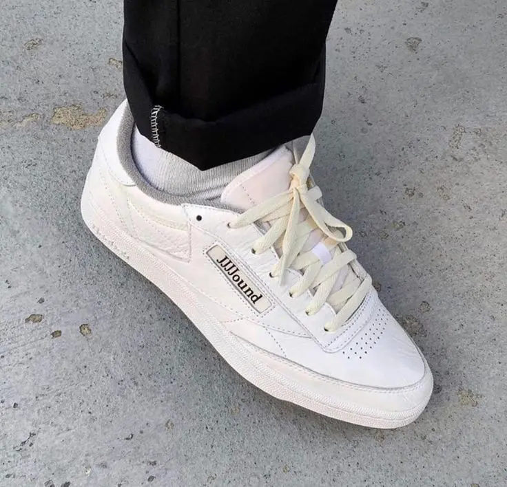 Alternative view of Giày Reebok JJJJound x Club C 85 'White Gum' FY6066